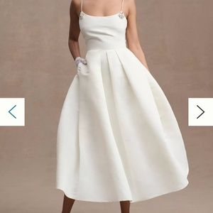 Sachin & Babi Audra Crystal Accent Cocktail Dress